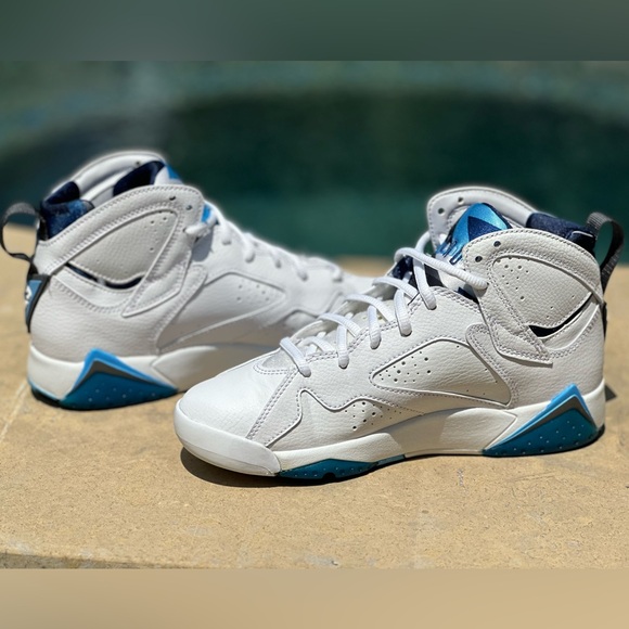 Jordan 7 French Blue - Pre- Owned, Size 5.5Y - Picture 4 of 8